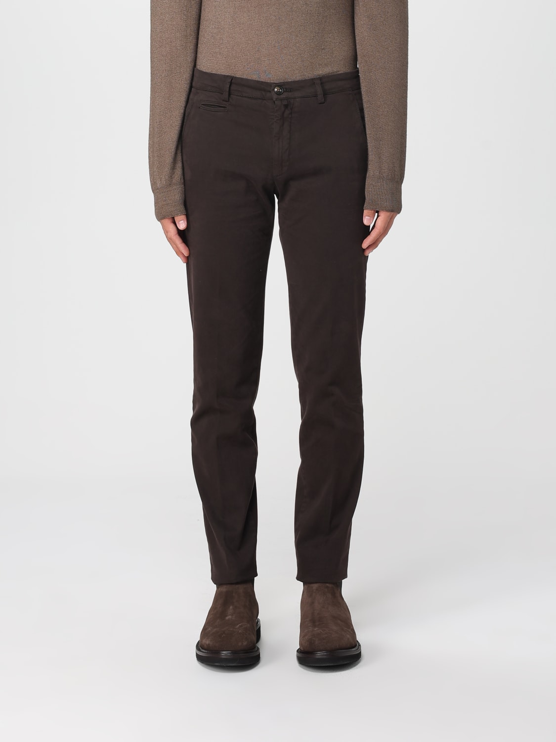 BRIGLIA 1949 PANTS: Pants men Briglia 1949, Brown - Img 1