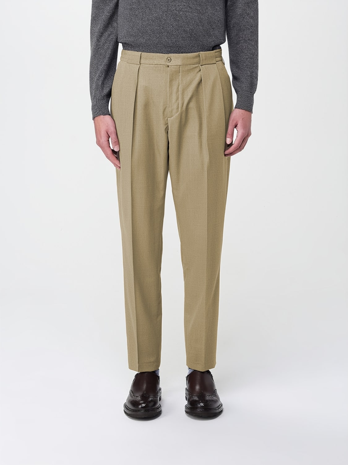 BRIGLIA 1949 PANTS: Pants men Briglia 1949, Beige - Img 1