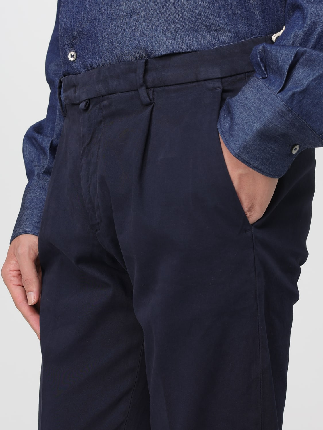 BRIGLIA 1949 裤子: 裤子 男士 Briglia 1949, 蓝色 - Img 3