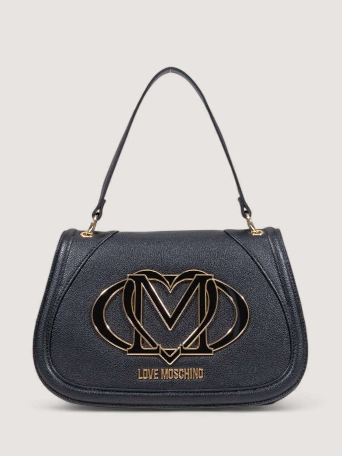 LOVE MOSCHINO BOLSO DE HOMBRO: Bolso de mano mujer Love Moschino, Negro - Img 1