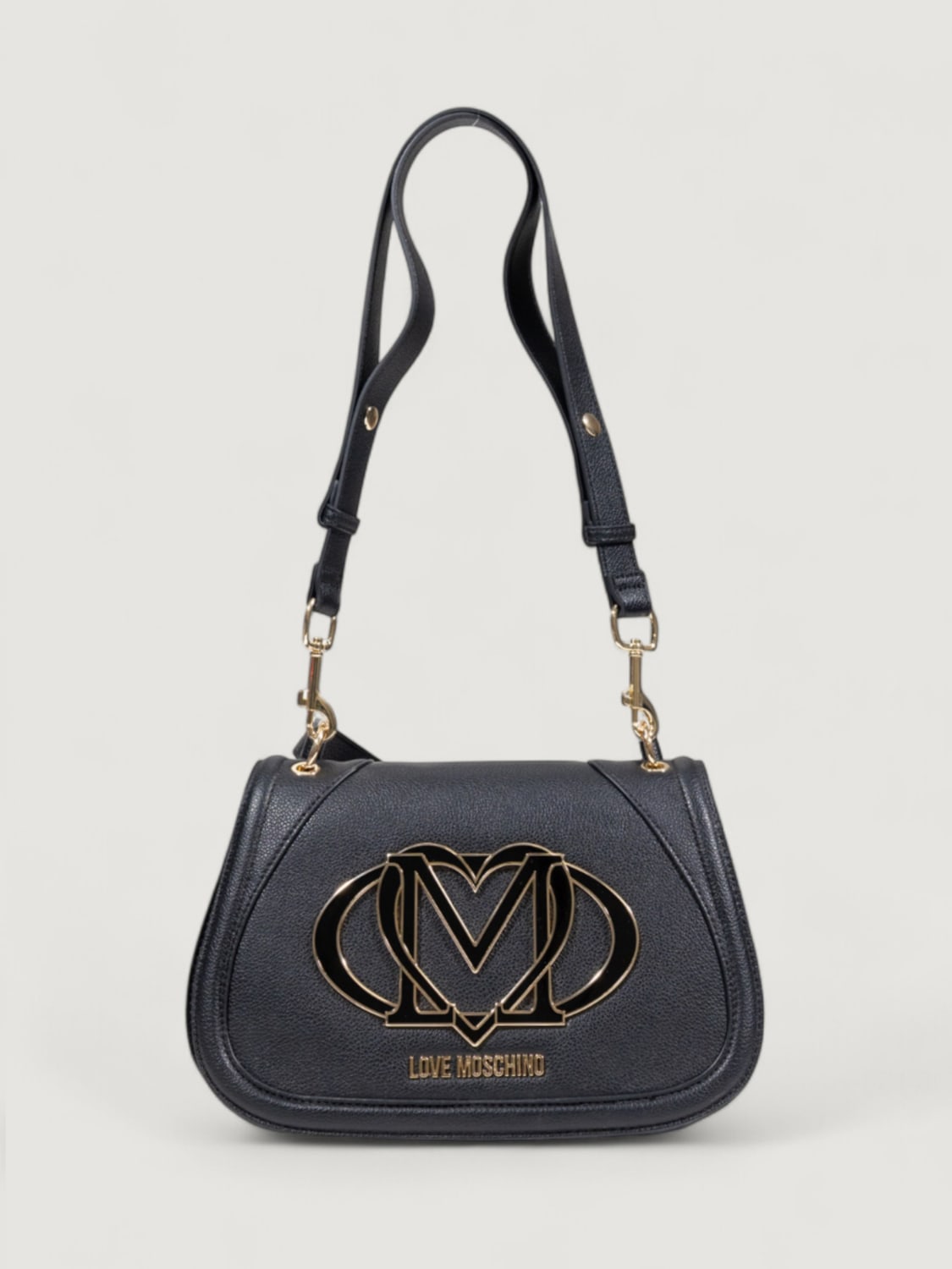 LOVE MOSCHINO BOLSO DE HOMBRO: Bolso de mano mujer Love Moschino, Negro - Img 4