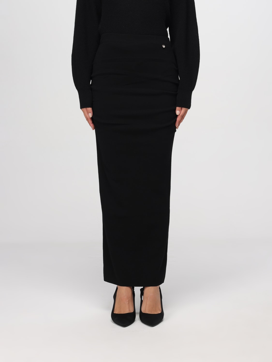 LIU JO SKIRT: Skirt woman Liu Jo, Black - Img 1