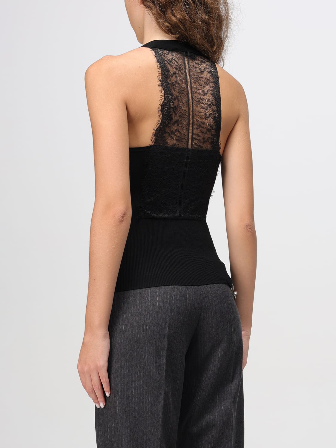 LIU JO TOP: Top woman Liu Jo, Black - Img 2