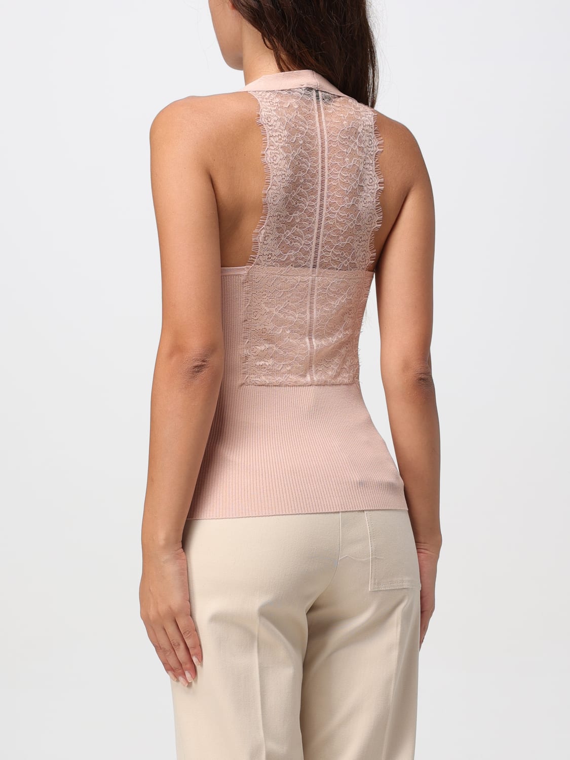 LIU JO TOP: Top woman Liu Jo, Pink - Img 3