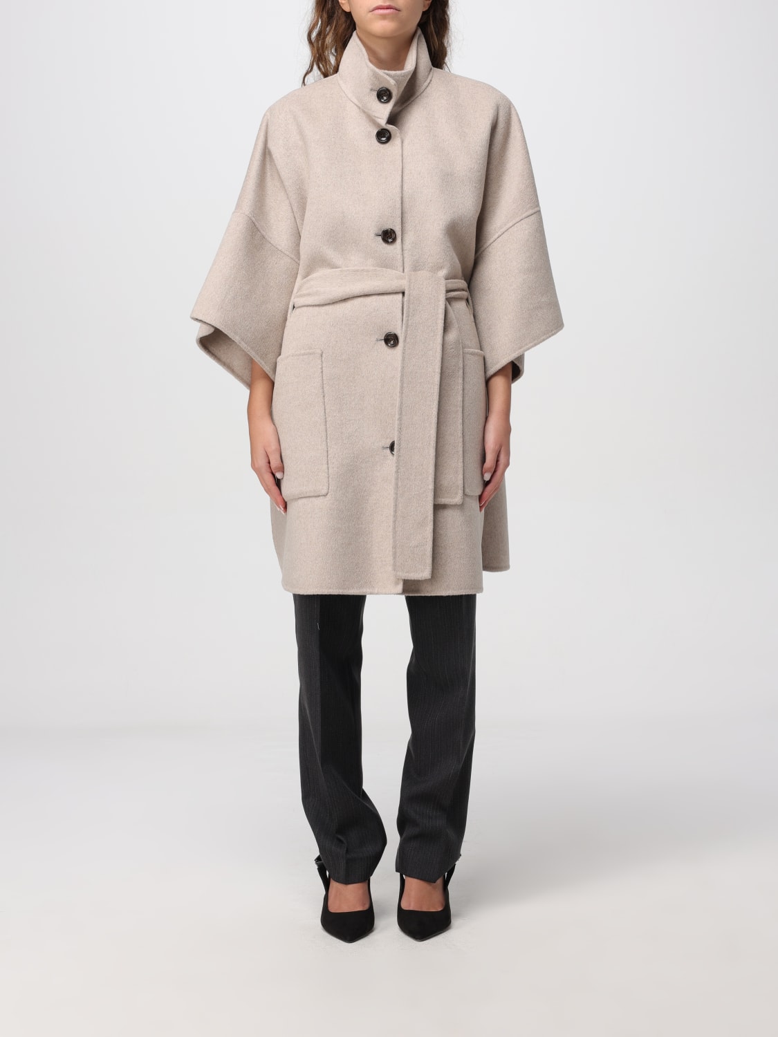 LIU JO MANTEL: Mantel damen Liu Jo, Mastik - Img 1