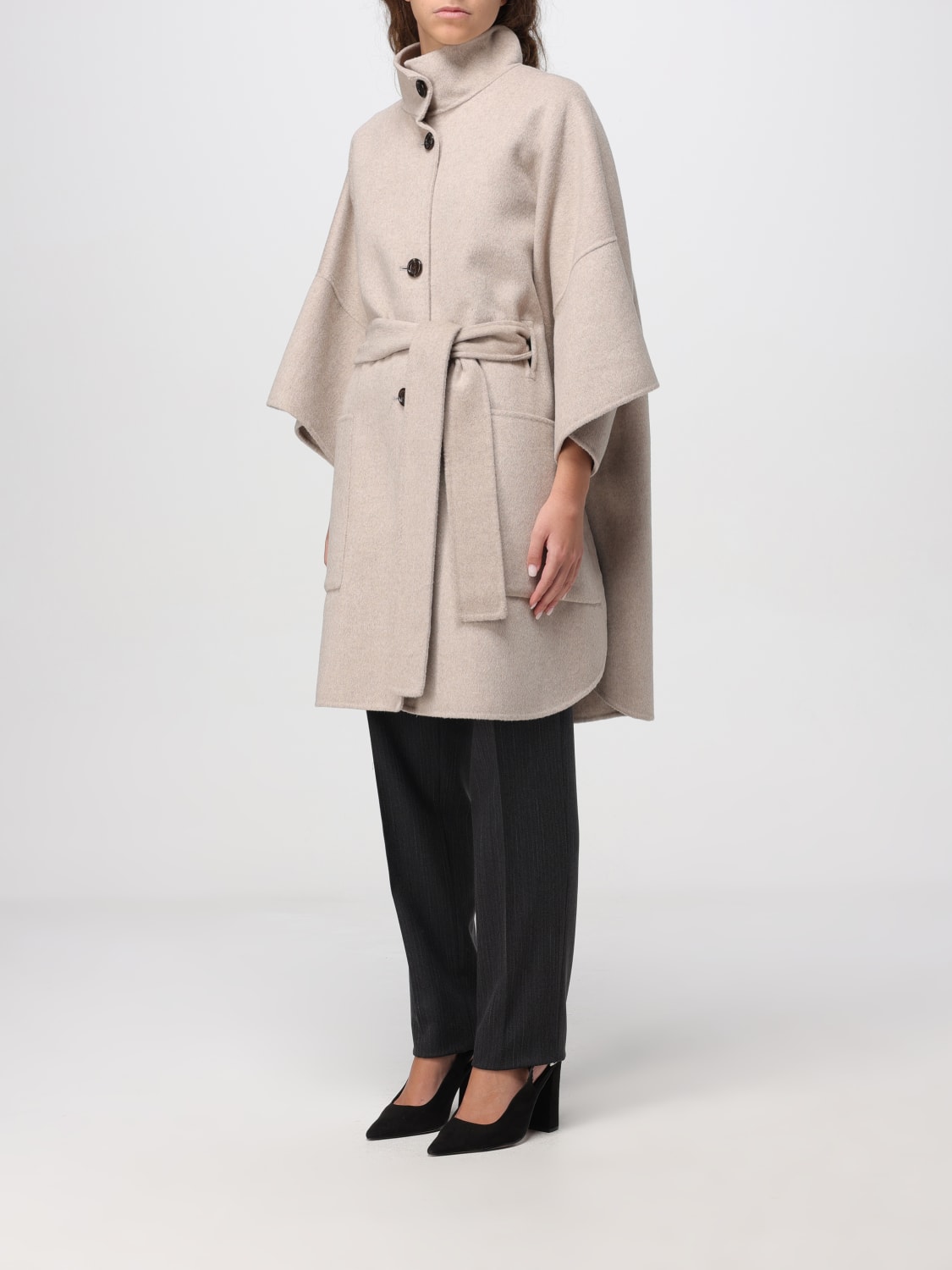 LIU JO MANTEL: Mantel damen Liu Jo, Mastik - Img 3