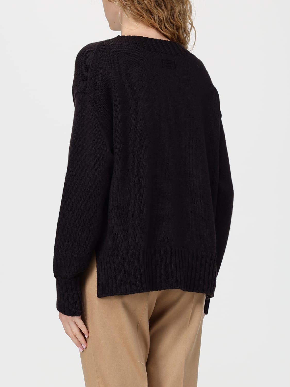 DRUMOHR PULLOVER: Pullover damen Drumohr, Braun - Img 2