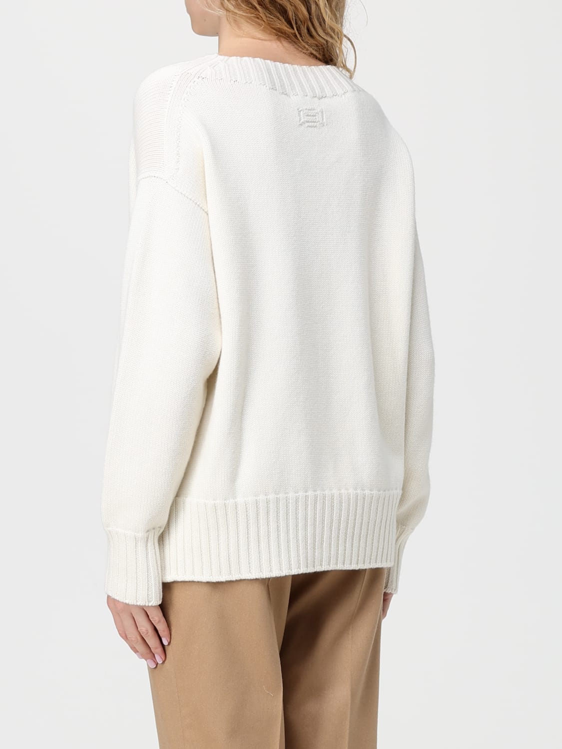 DRUMOHR PULL: Pull femme Drumohr, Lait - Img 2