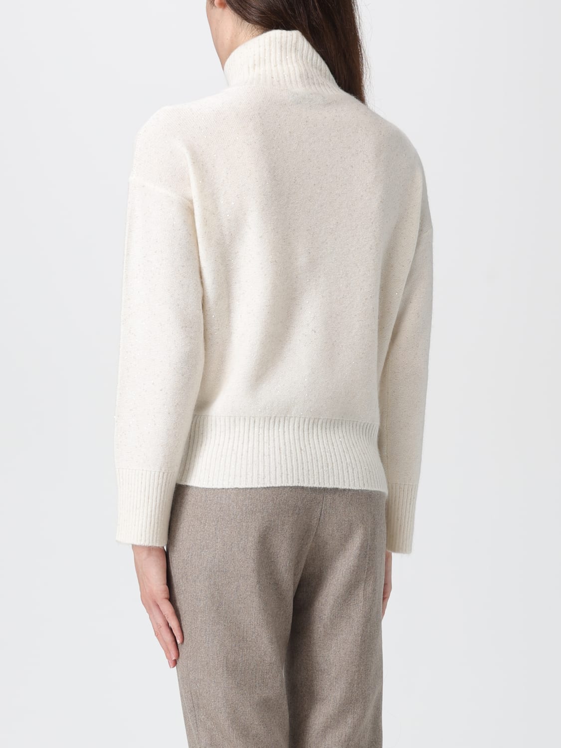 FABIANA FILIPPI PULLOVER: Pullover damen Fabiana Filippi, Weiß - Img 2