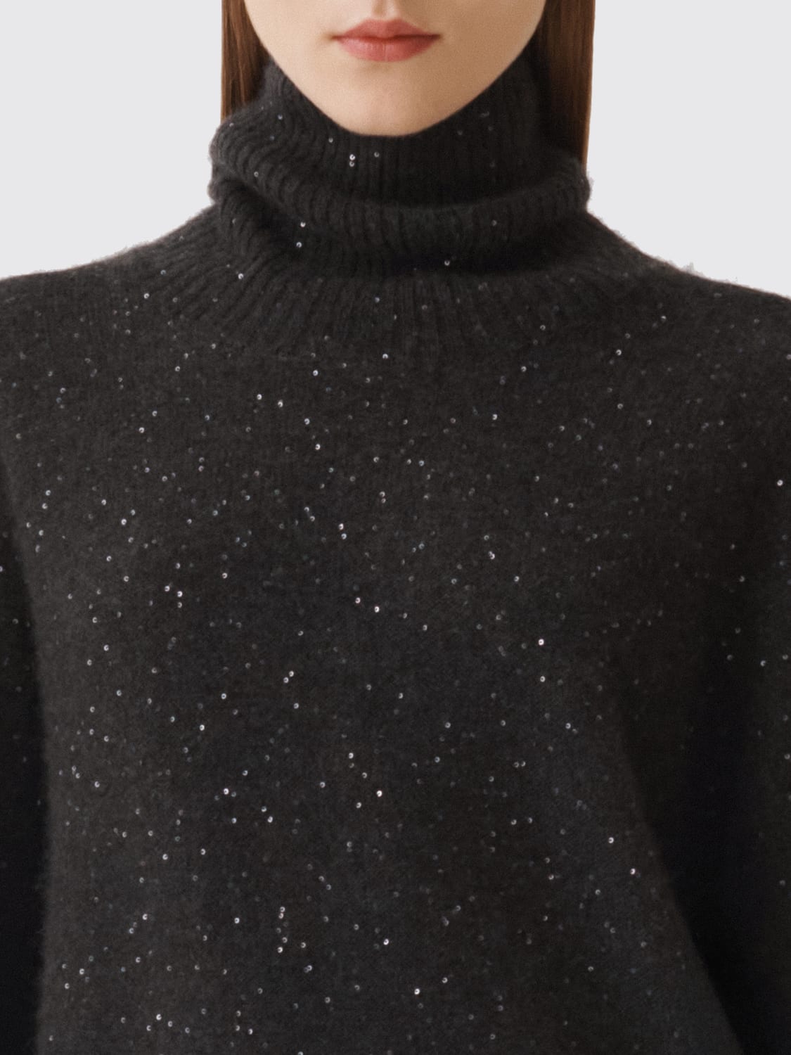 FABIANA FILIPPI PULL: Pull femme Fabiana Filippi, Gris - Img 4