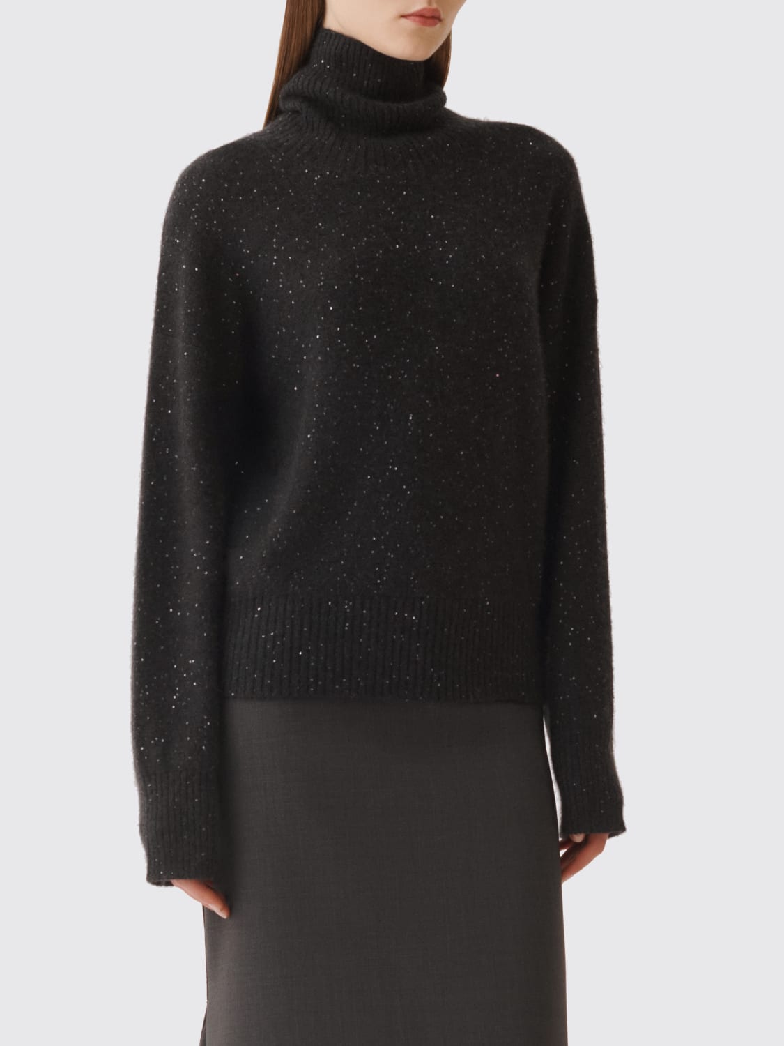 FABIANA FILIPPI PULL: Pull femme Fabiana Filippi, Gris - Img 5