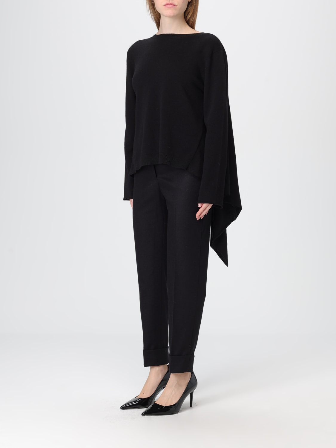 FABIANA FILIPPI PULLOVER: Pullover damen Fabiana Filippi, Schwarz - Img 3