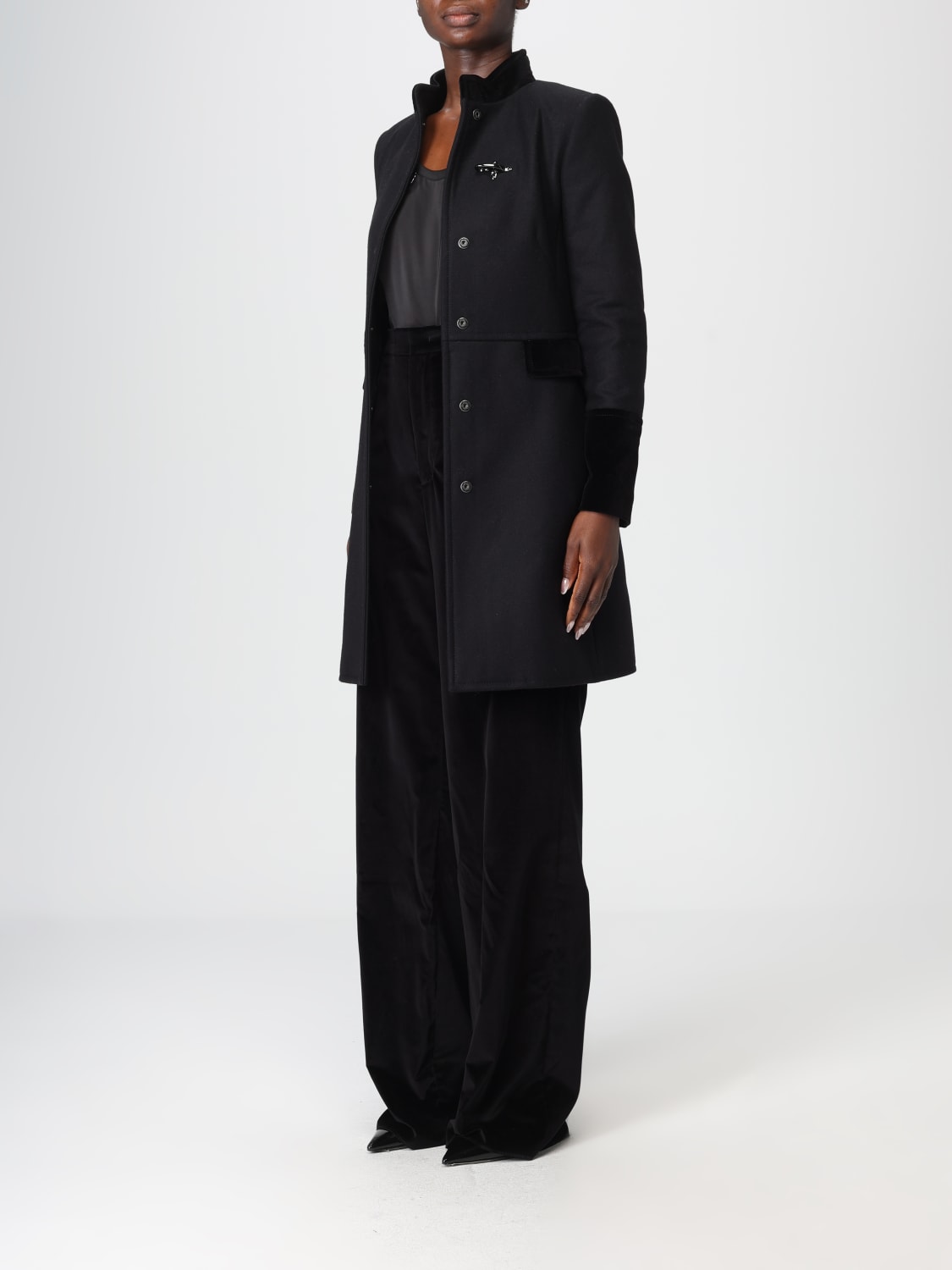 FAY MANTEL: Mantel damen Fay, Schwarz - Img 3