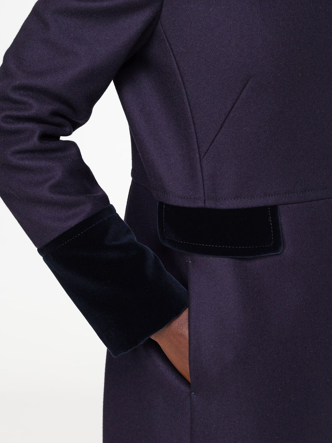 FAY MANTEAU: Manteau femme Fay, Bleu Pétrole - Img 4