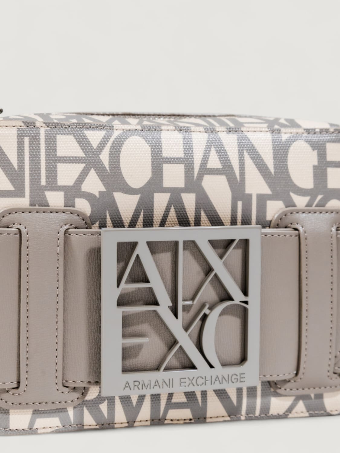 ARMANI EXCHANGE MINI SAC: Mini sac à main femme Armani Exchange, Crème - Img 3