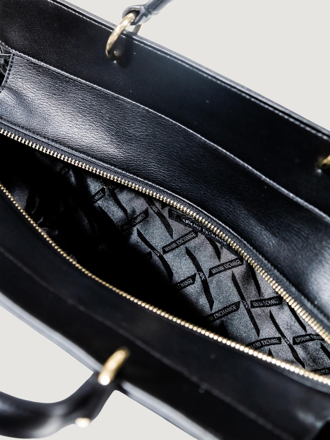 ARMANI EXCHANGE BOLSO DE MANO: Bolso de hombro mujer Armani Exchange, Negro - Img 3