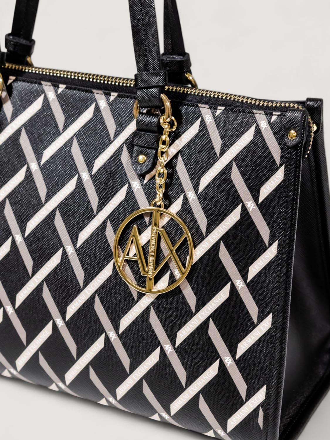 ARMANI EXCHANGE HANDTASCHE: Handtasche damen Armani Exchange, Schwarz - Img 3