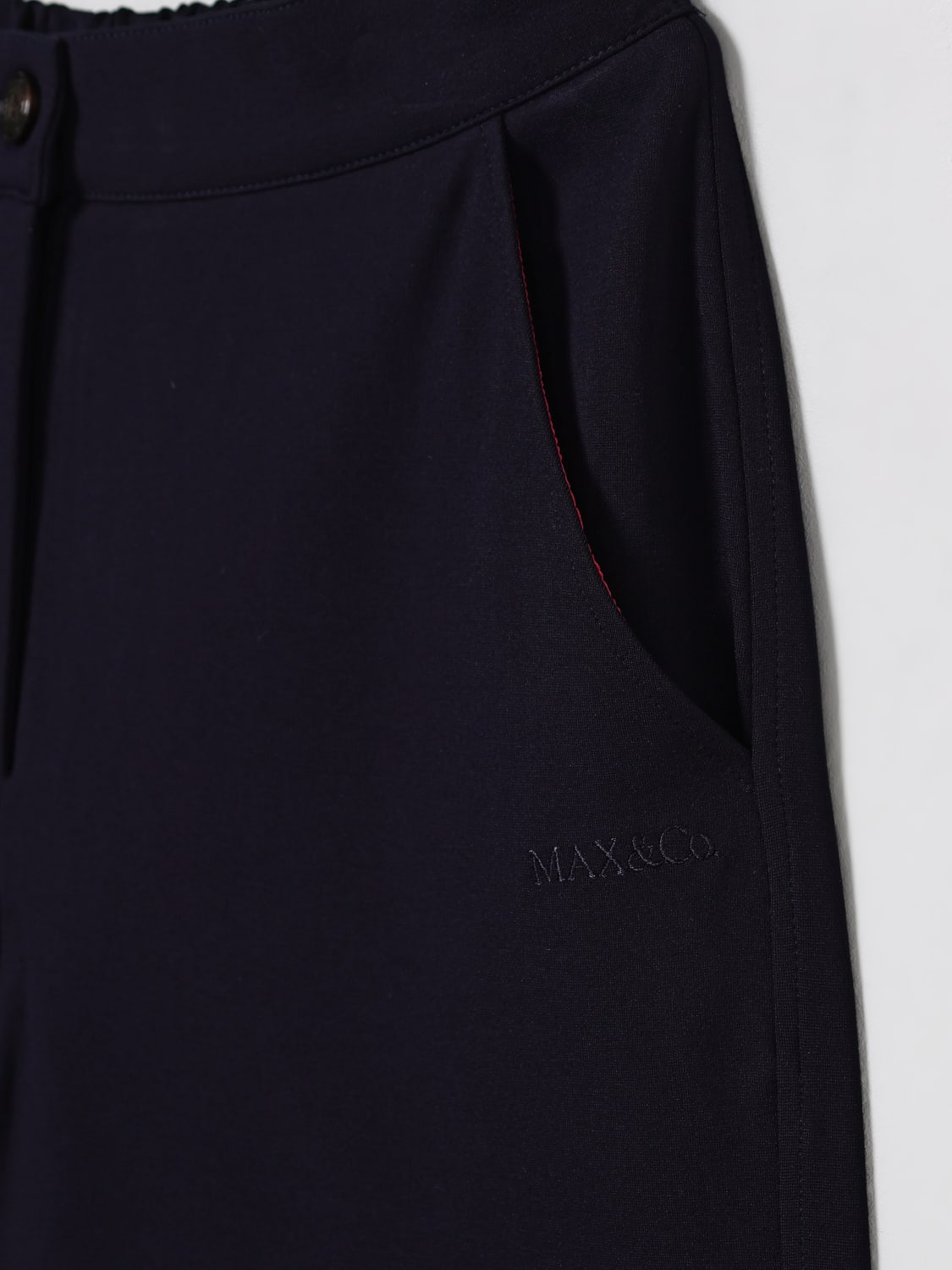 MAX&CO. KID PANTALONI: Pantalone Max&Co. Kid in misto viscosa , Blue - Img 3