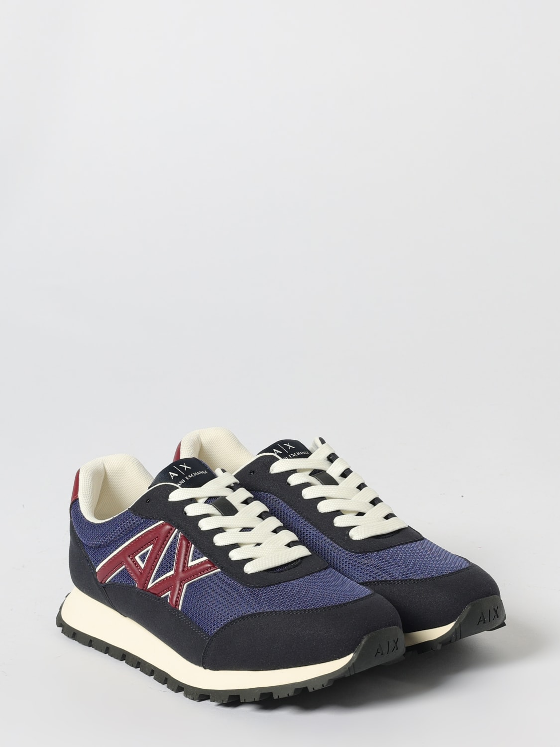 ARMANI EXCHANGE SNEAKERS: Sneakers men Armani Exchange, Blue 1 - Img 2