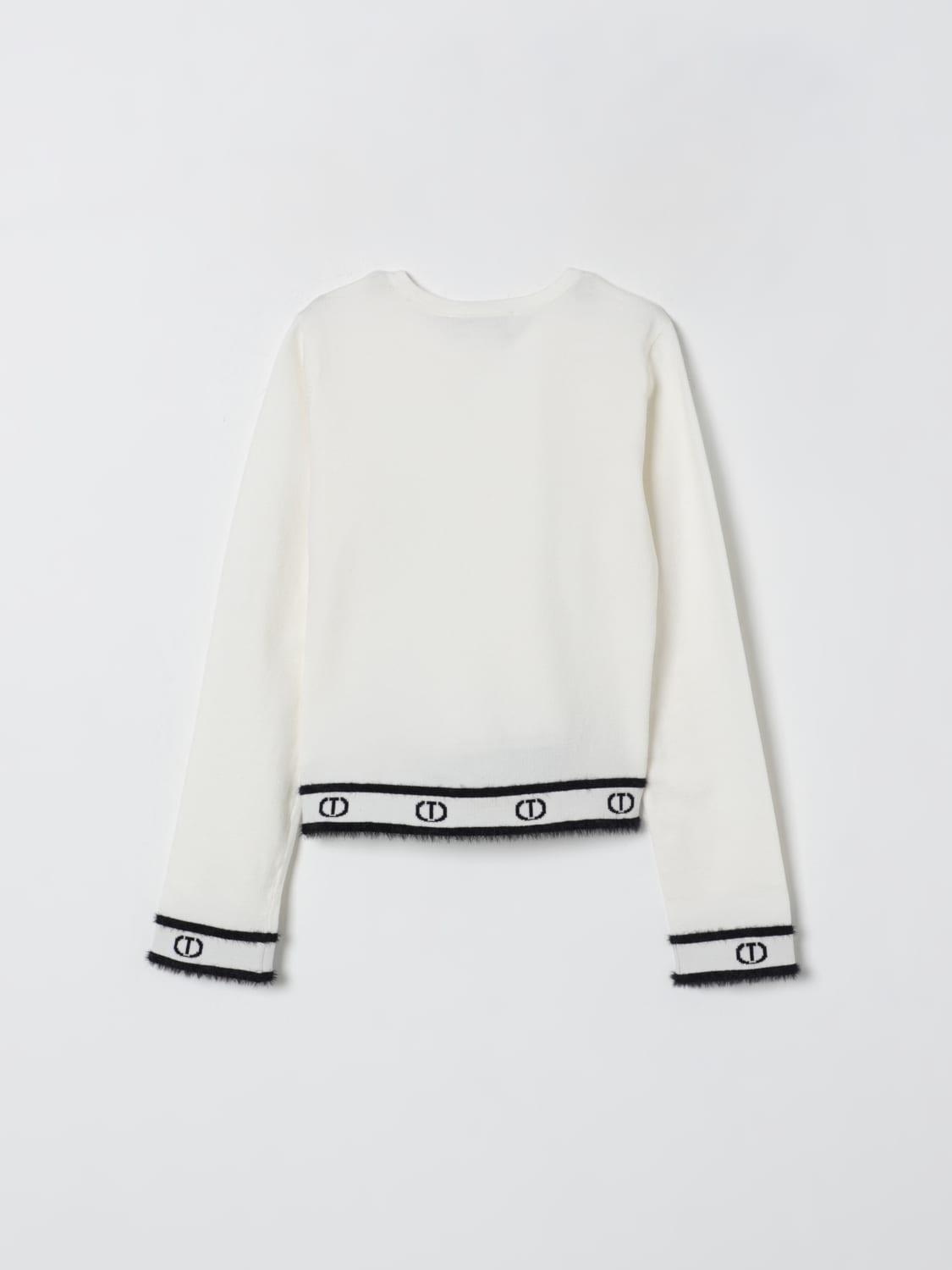 TWINSET SWEATER: Sweater kids Twinset, White - Img 2