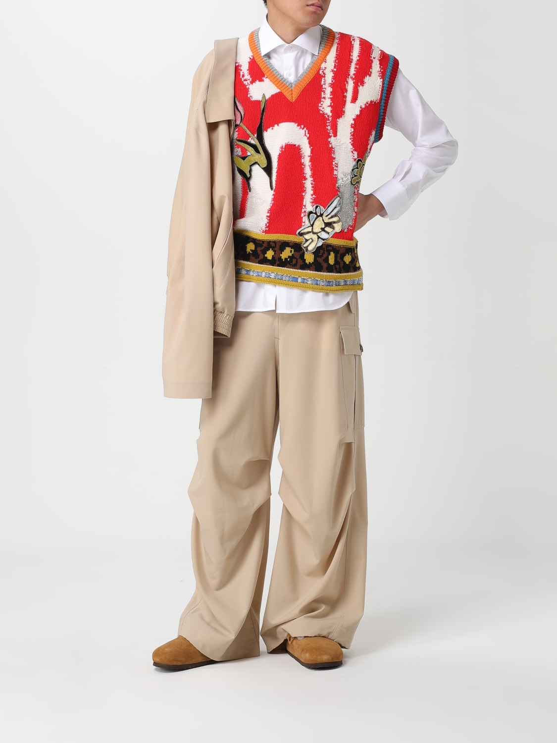 MARNI JACKET: Jacket men Marni, Brown - Img 2