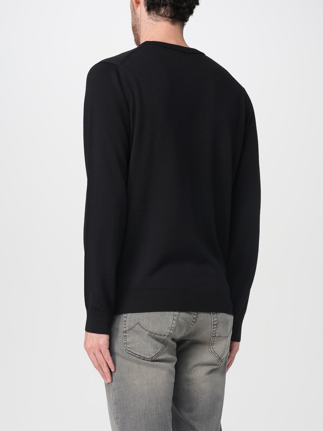 LACOSTE SWEATER: Sweater men Lacoste, Black - Img 2