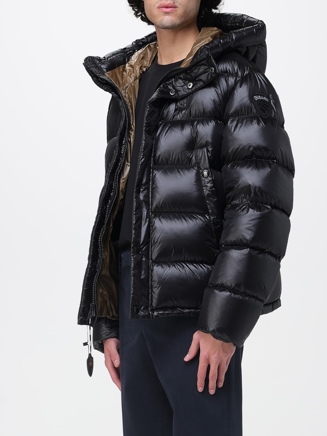 BLAUER JACKE: Jacke herren Blauer, Schwarz - Img 3