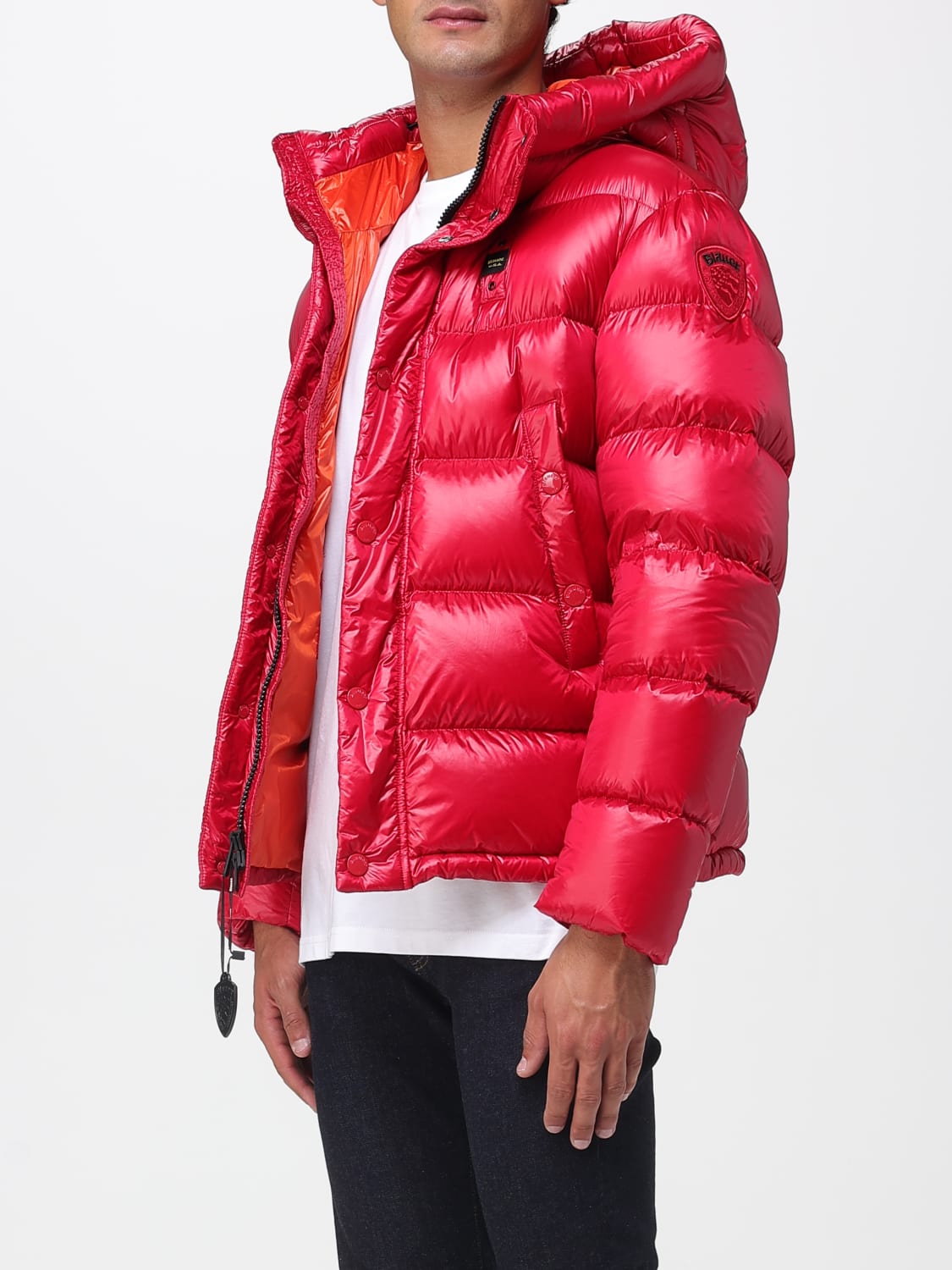 BLAUER JACKET: Jacket men Blauer, Red - Img 3