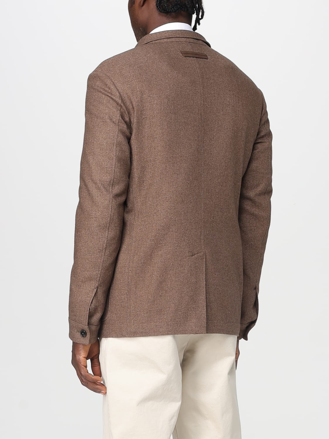 ZEGNA BLAZER: Jacket men Zegna, Brown - Img 3