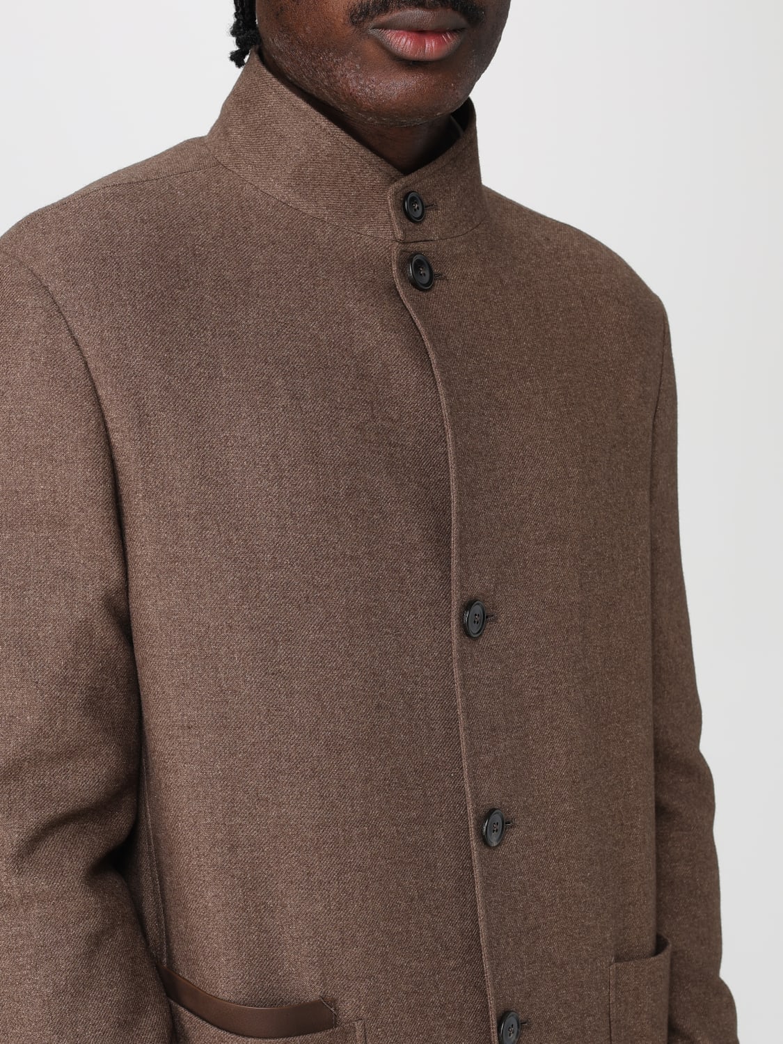 ZEGNA BLAZER: Jacket men Zegna, Brown - Img 5