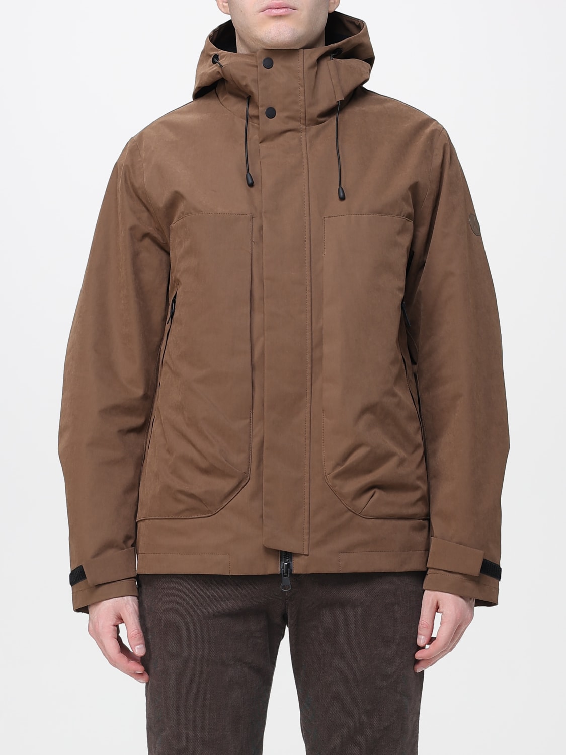 PEOPLE OF SHIBUYA ПАЛЬТО: Куртка Мужское People Of Shibuya, Коричневый - Img 1