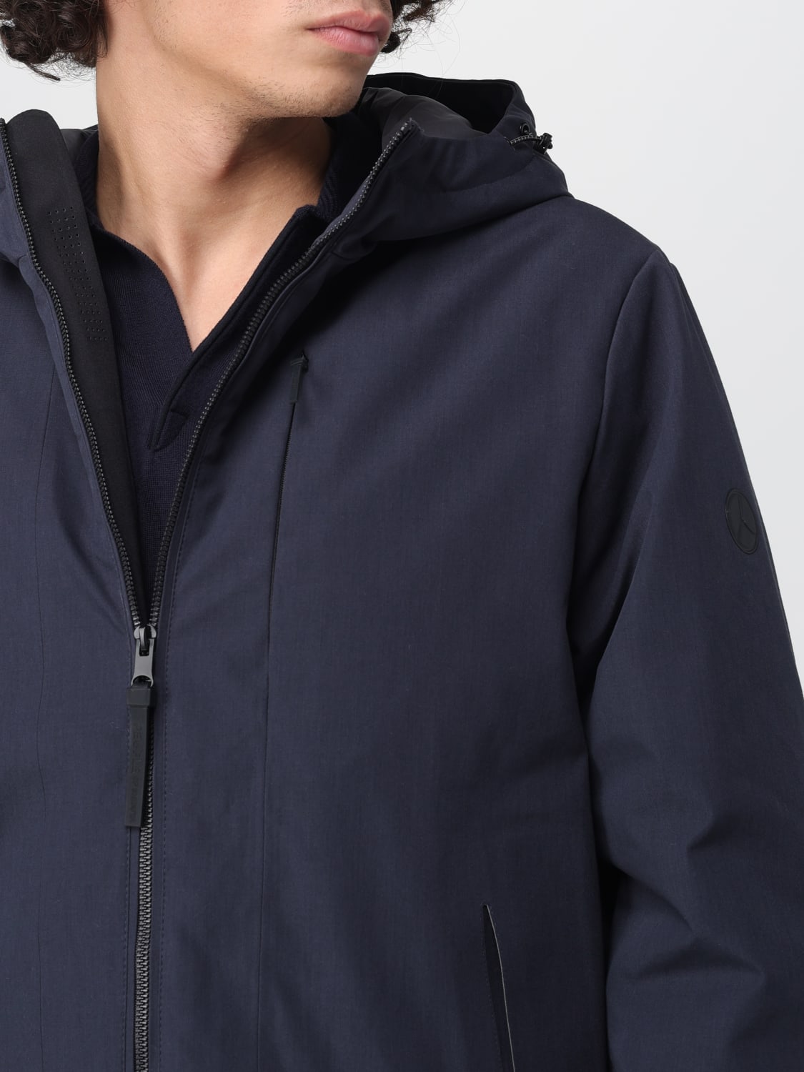 PEOPLE OF SHIBUYA ABRIGO: Abrigo hombre People Of Shibuya, Azul Marino - Img 4