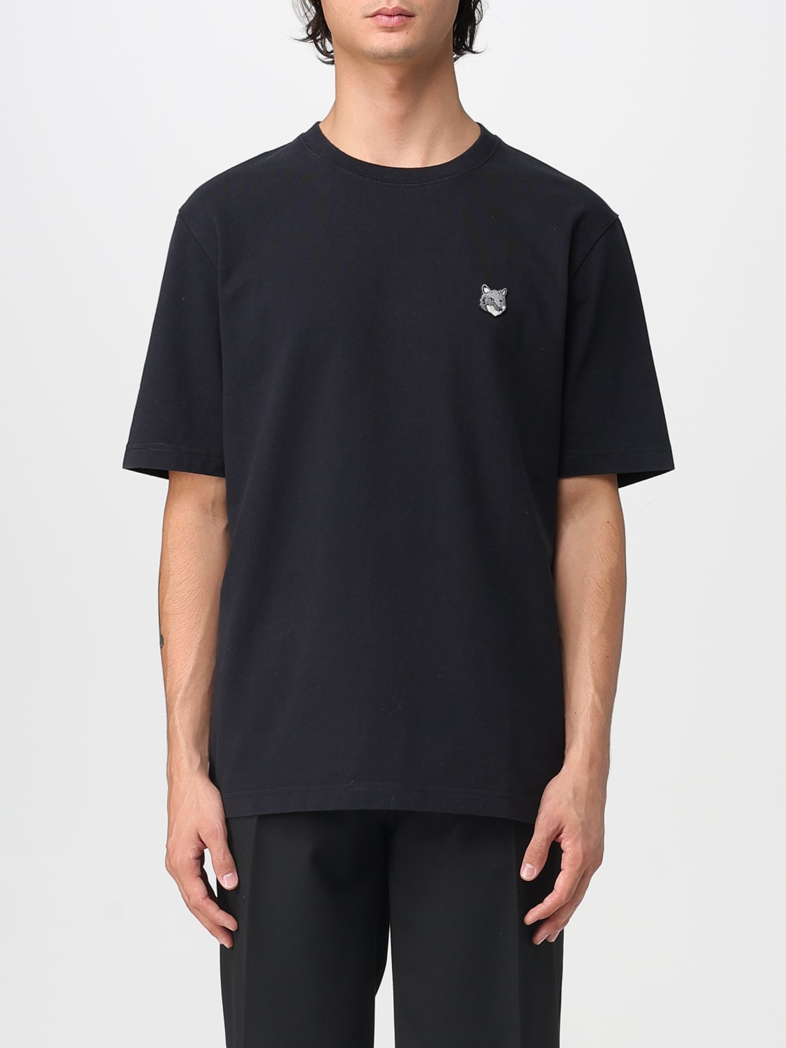 MAISON KITSUNÉ T-SHIRT: Sweater men Maison KitsunÉ, Black - Img 1