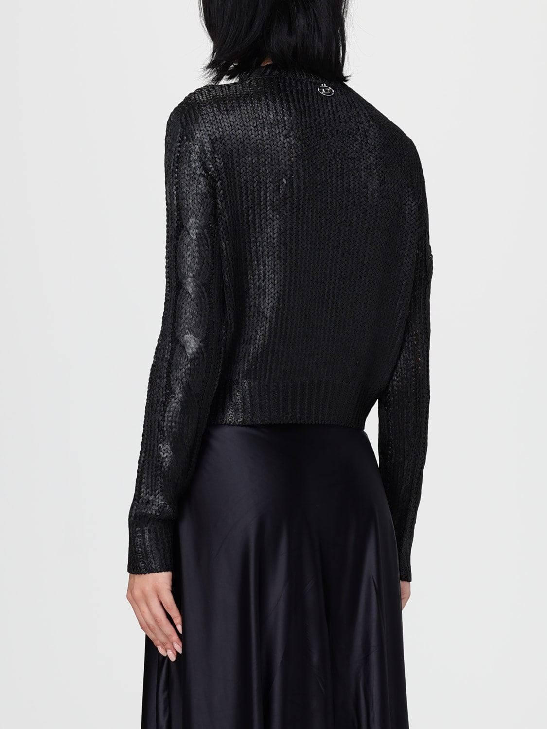 DIESEL JERSEY: Camisa mujer Diesel, Negro - Img 2