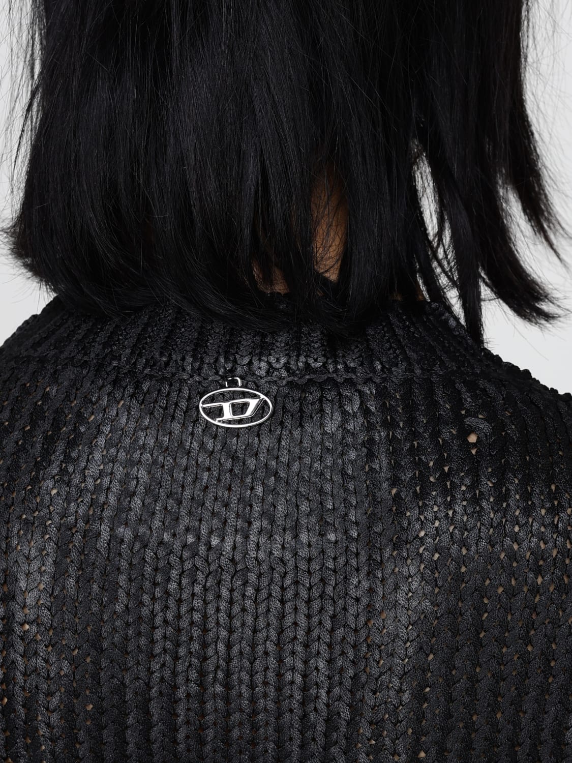DIESEL JERSEY: Camisa mujer Diesel, Negro - Img 3