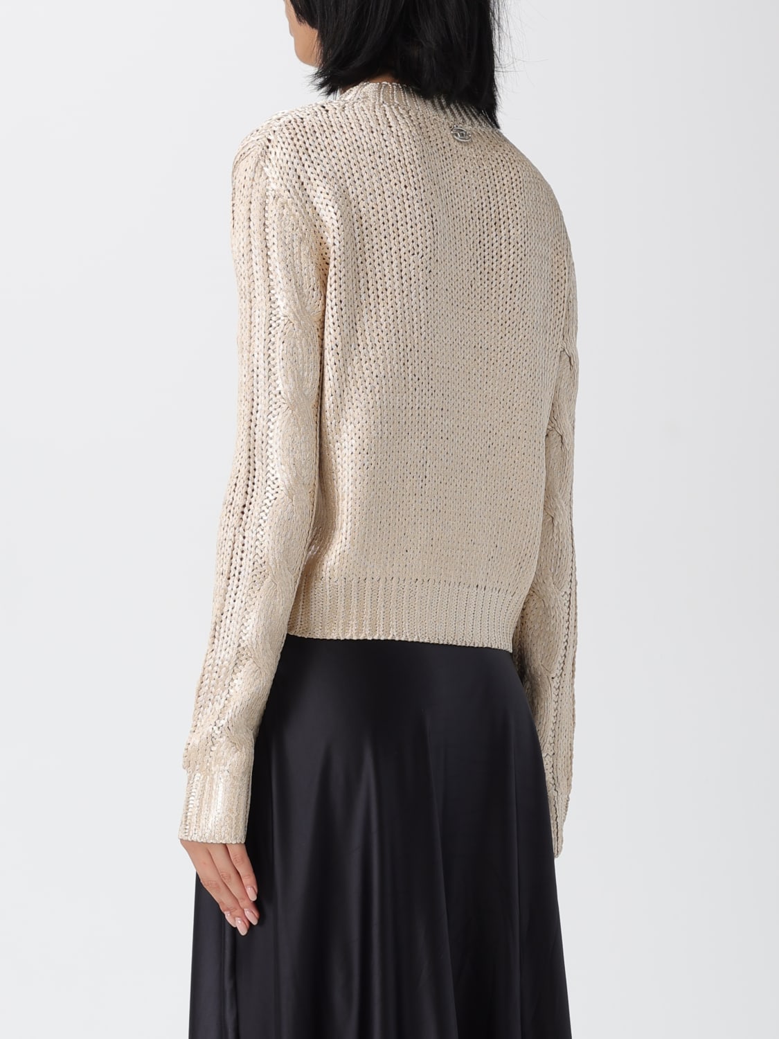 DIESEL SWEATER: Shirt woman Diesel, Brown - Img 2