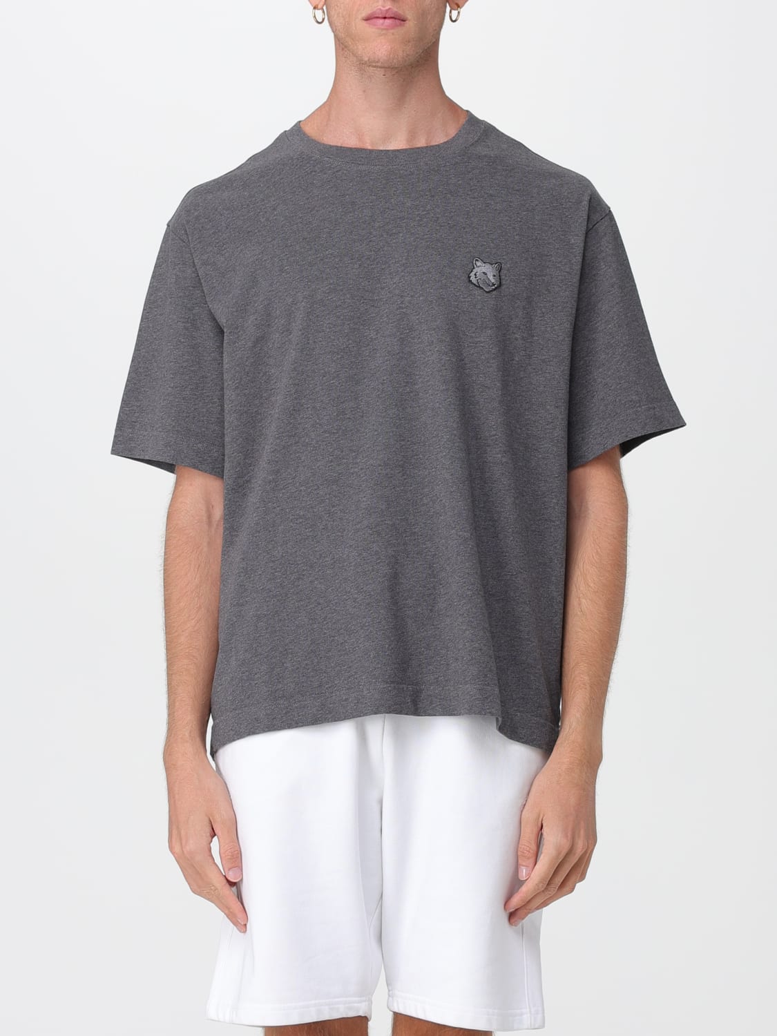 MAISON KITSUNÉ CAMISETA: Camiseta hombre Maison KitsunÉ, Gris - Img 1