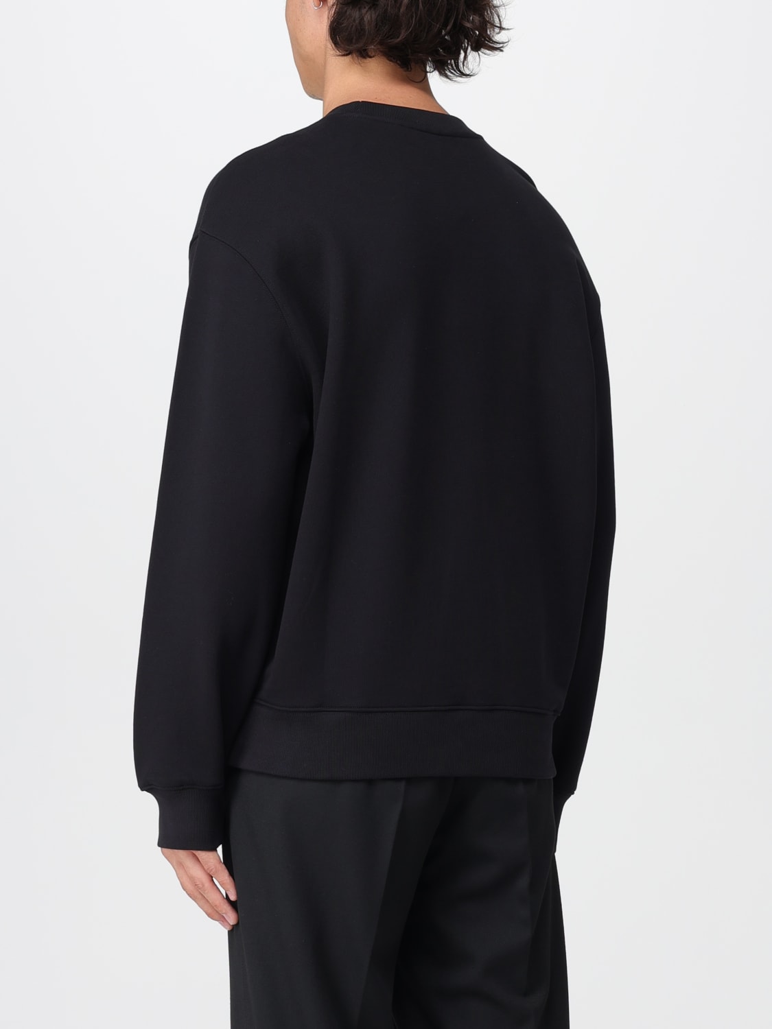MAISON KITSUNÉ SWEATSHIRT: Sweatshirt herren Maison KitsunÉ, Schwarz - Img 2
