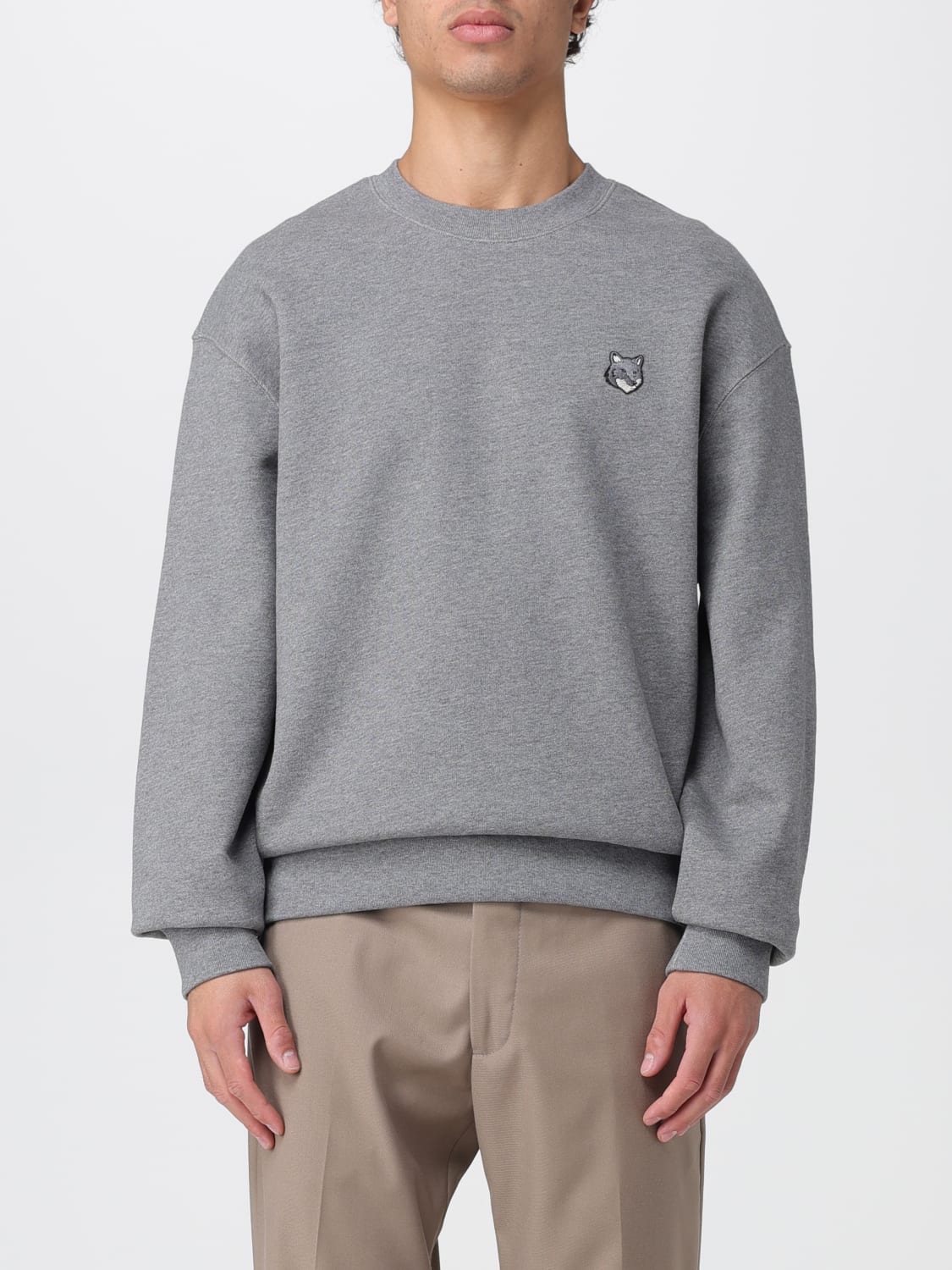 MAISON KITSUNÉ SWEATSHIRT: Sweatshirt men Maison KitsunÉ, Grey - Img 1