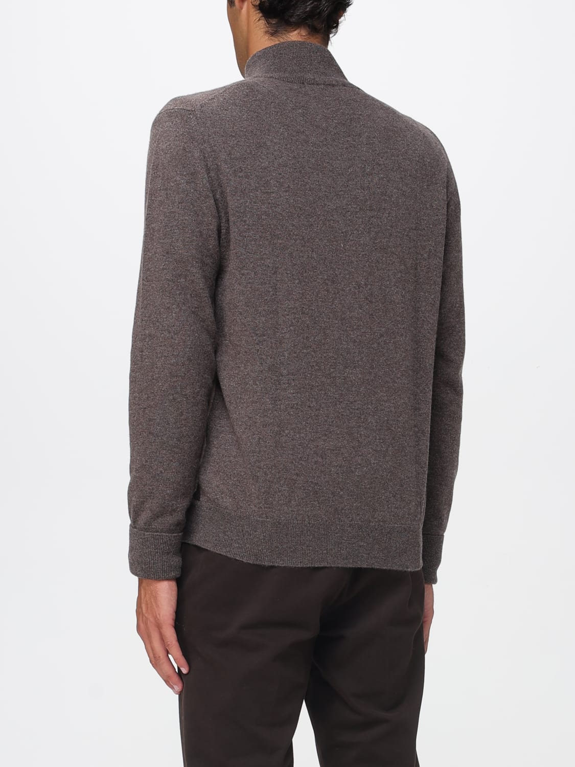 BALLANTYNE PULL: Cardigan homme Ballantyne, Marron - Img 2