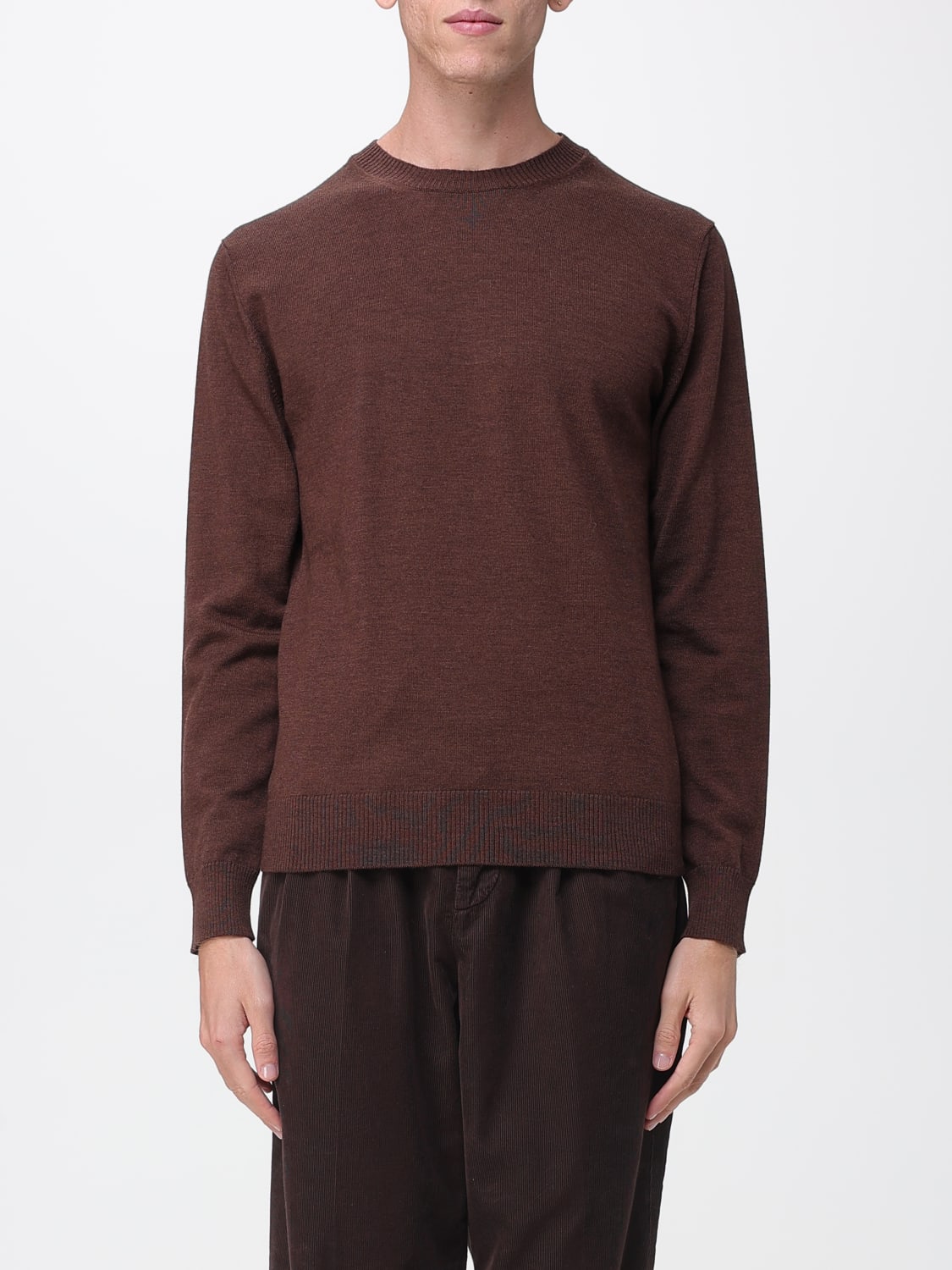 BALLANTYNE SWEATER: Sweater men Ballantyne, Tobacco - Img 1