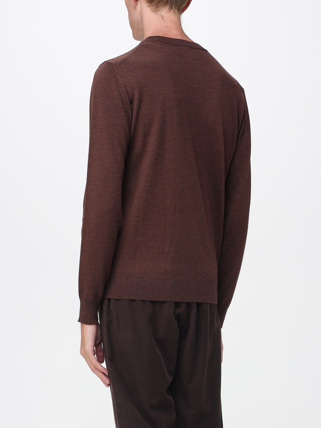 BALLANTYNE SWEATER: Sweater men Ballantyne, Tobacco - Img 2