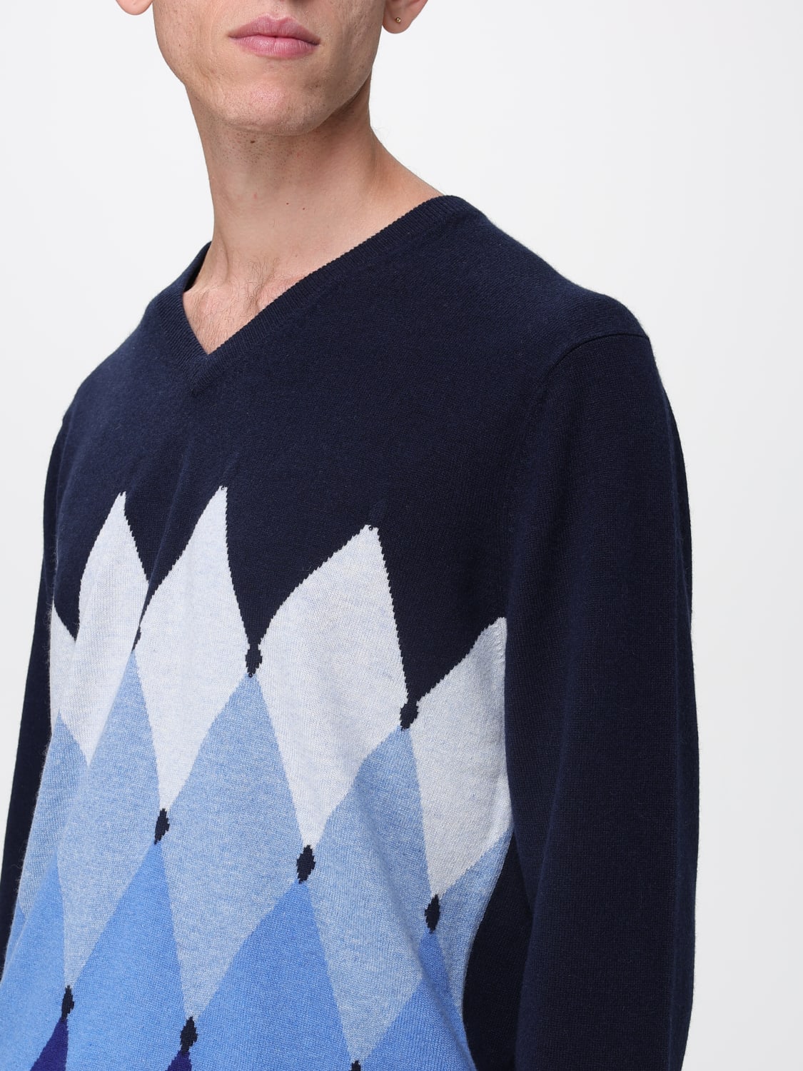 BALLANTYNE PULLOVER: Pullover herren Ballantyne, Weiß - Img 3