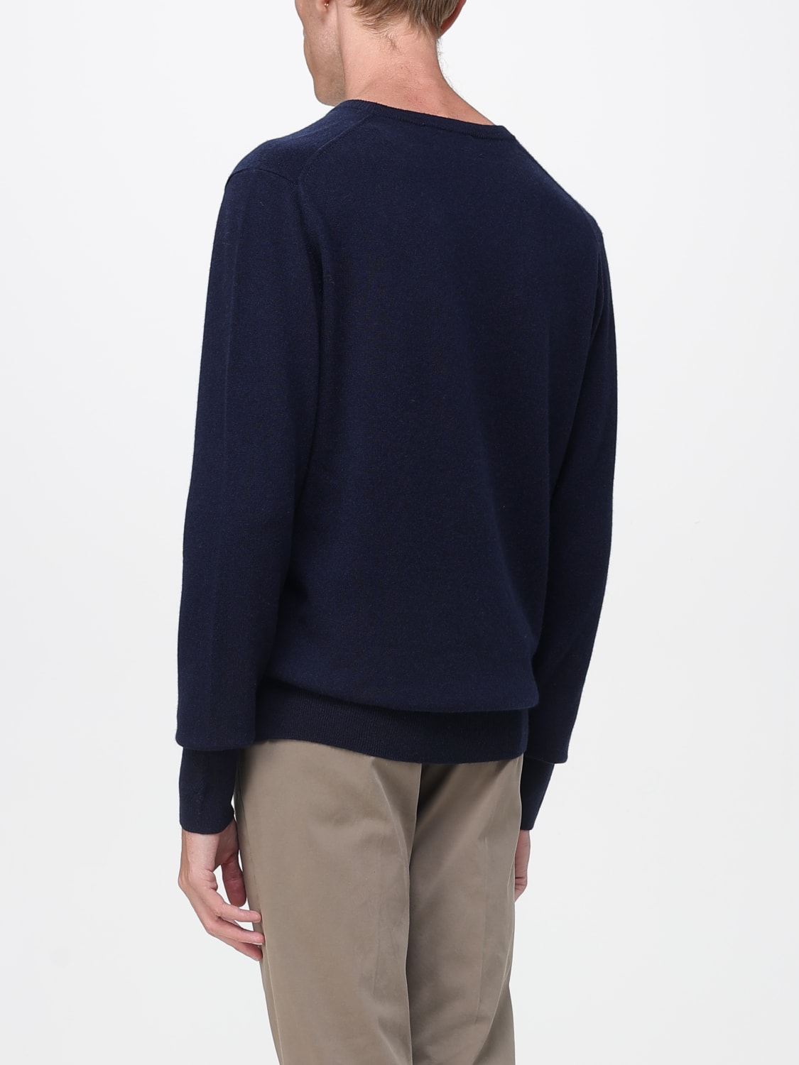 BALLANTYNE SWEATER: Sweater men Ballantyne, Blue - Img 2