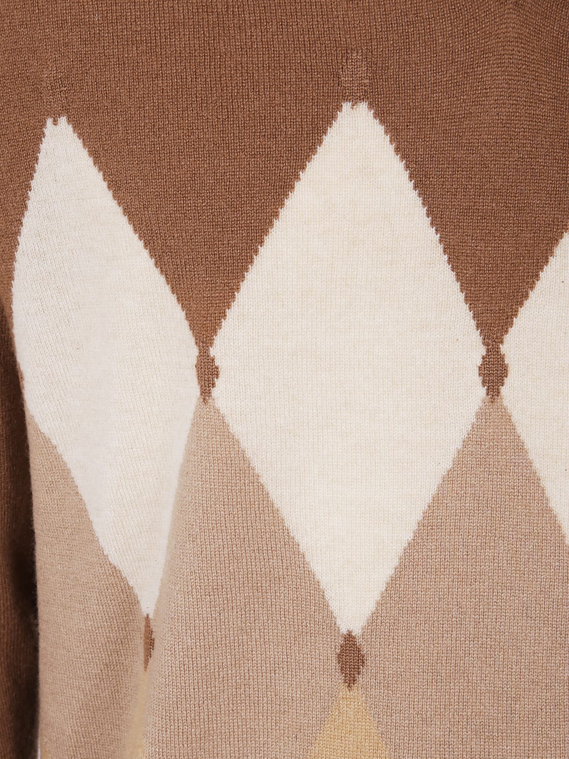 BALLANTYNE PULL: Pull homme Ballantyne, Chameau - Img 3