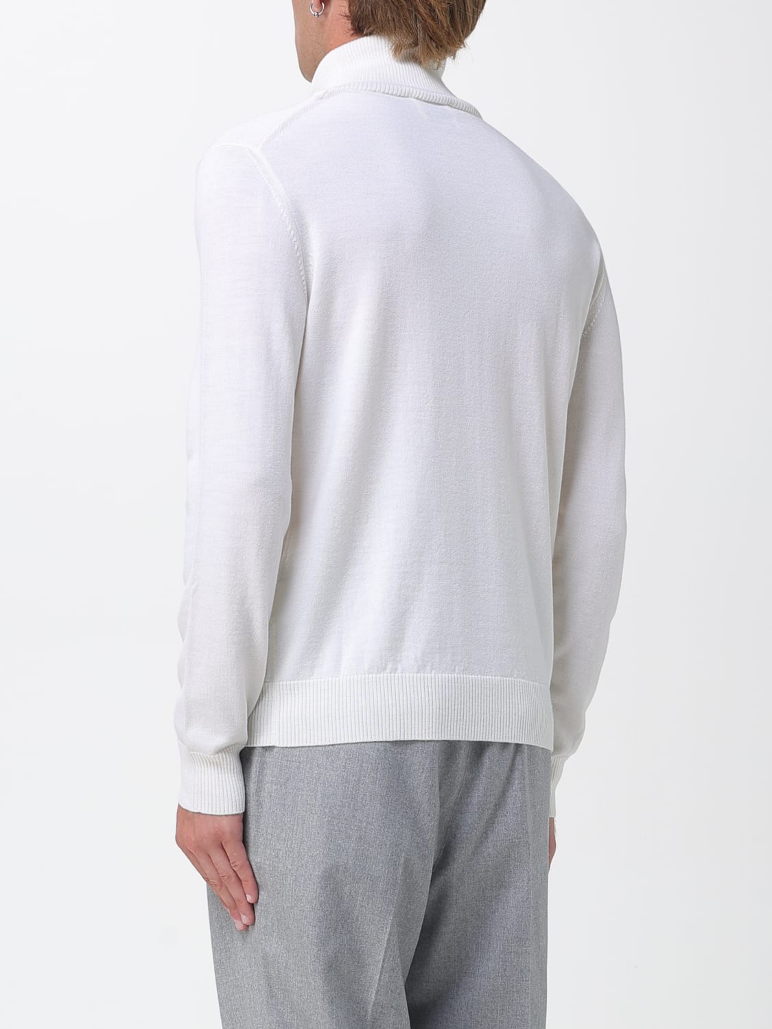 BALLANTYNE SWEATER: Sweater men Ballantyne, White - Img 2