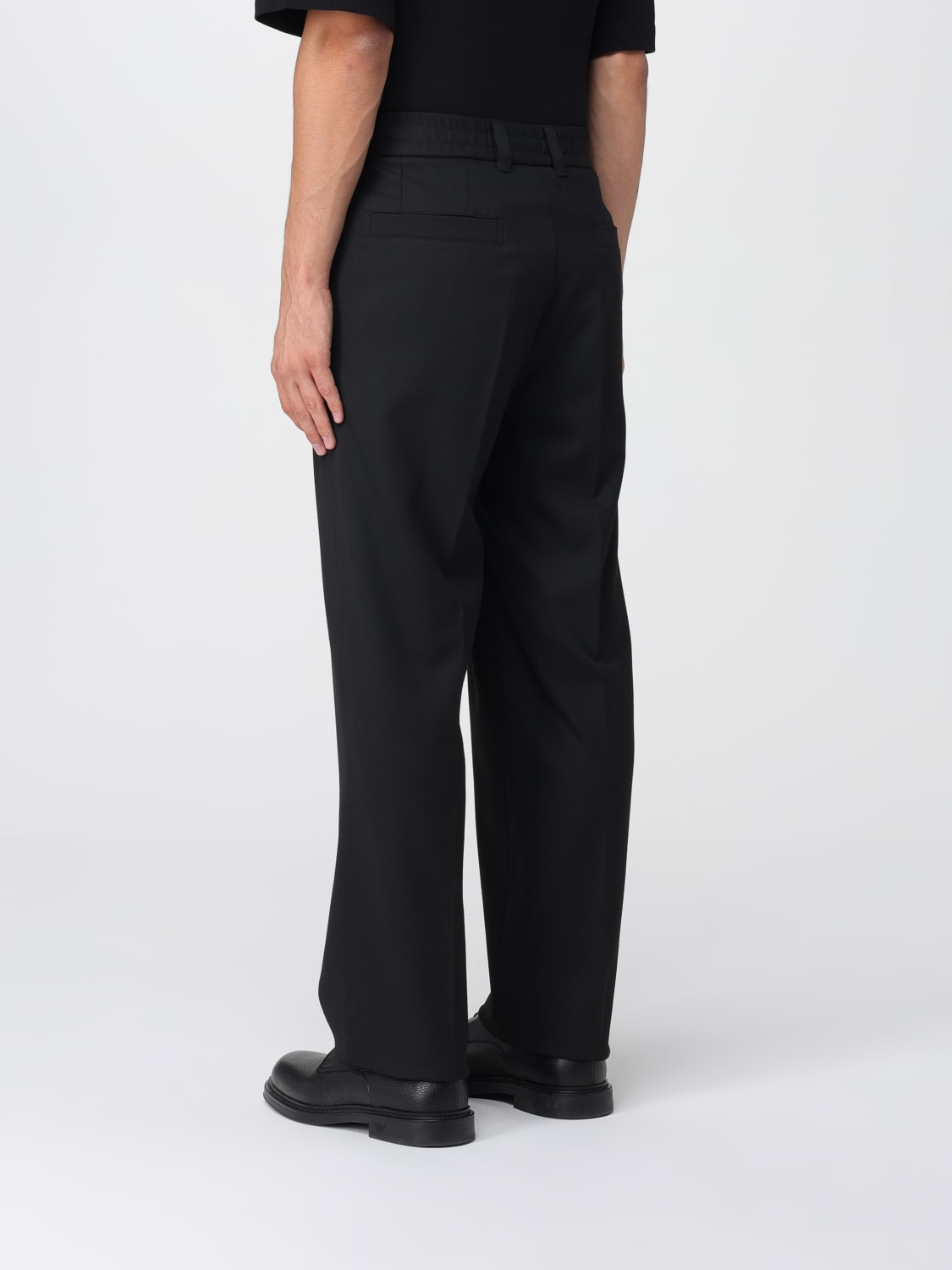 PAOLO PECORA HOSE: Hose herren Paolo Pecora, Schwarz - Img 2