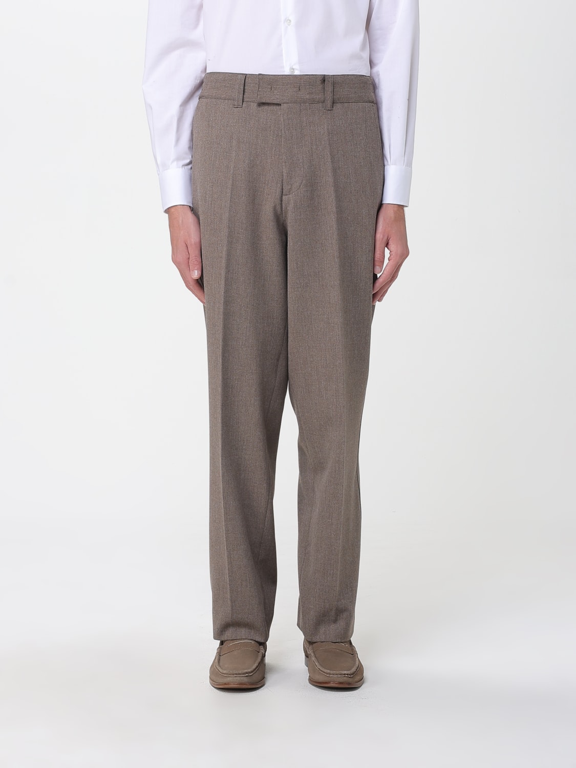 PAOLO PECORA TROUSERS: Trousers men Paolo Pecora, Sand - Img 1