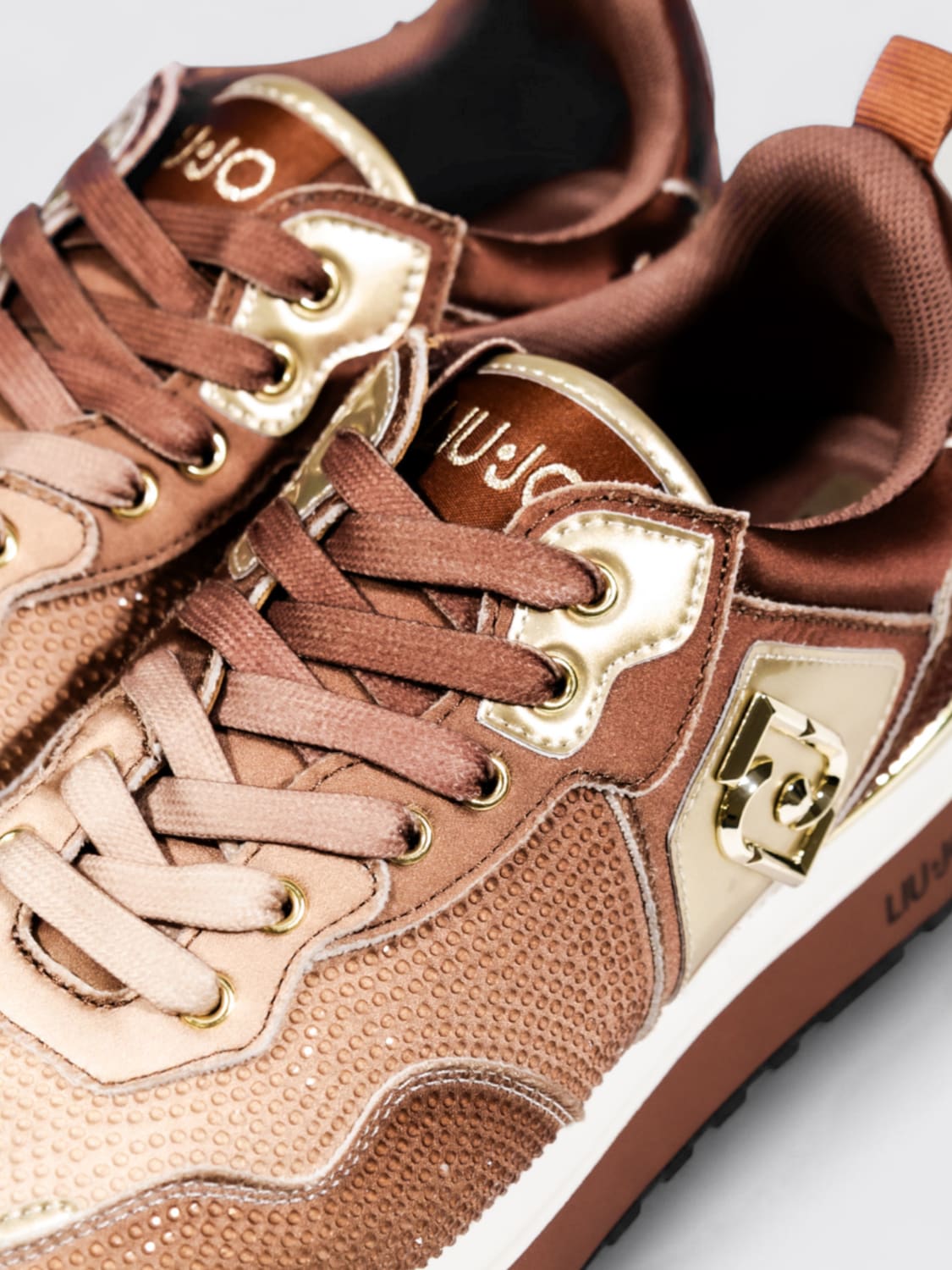LIU JO SNEAKERS: Sneakers woman Liu Jo, Brown - Img 5
