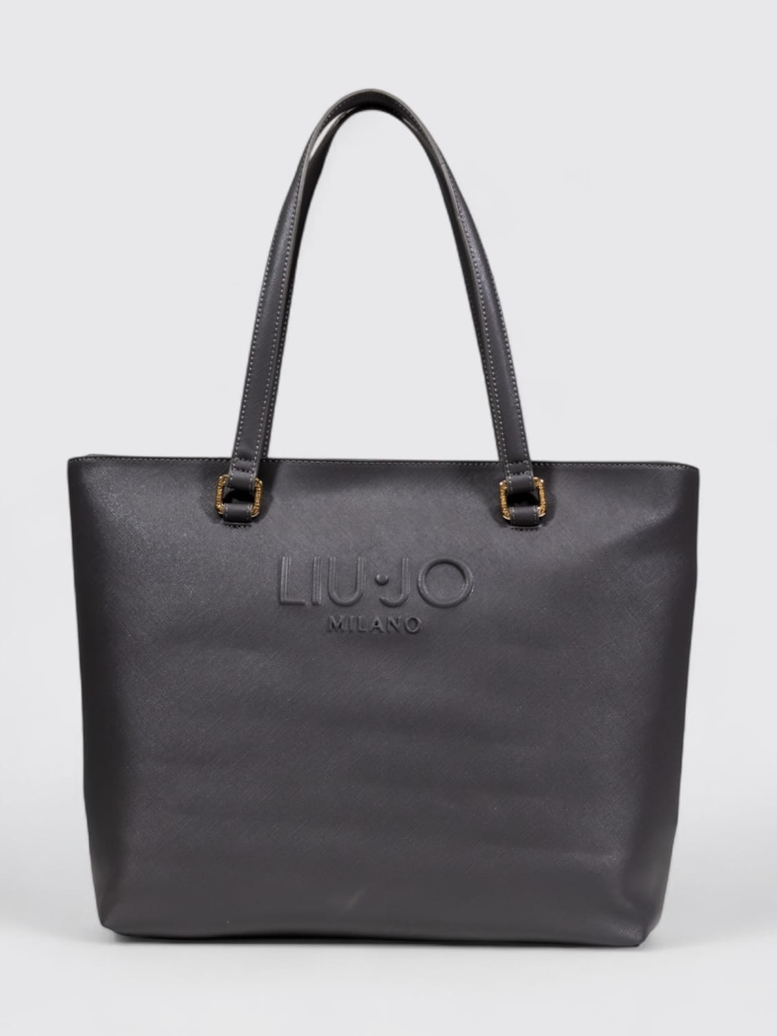 LIU JO TOTE BAG: Shoulder bag woman Liu Jo, Charcoal - Img 1